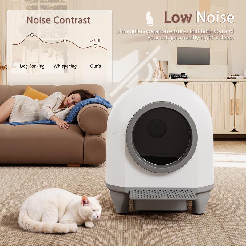 Warcat® Smart Auto-Cleaning Litter Box